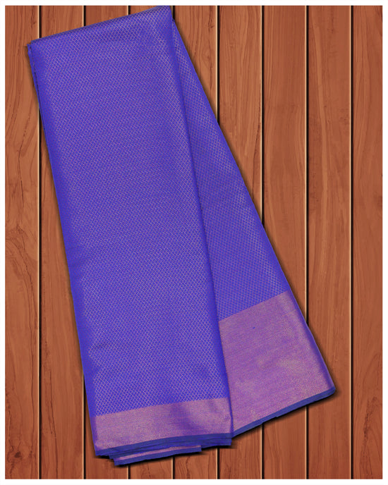 Royal Blue Color antique Silk Saree