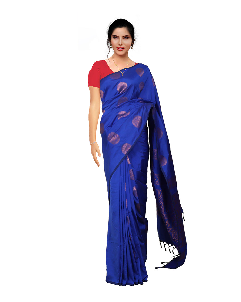 Royal Blue Color Party Wear Silk Saree Sarees sreevalsamsilks