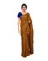 Caramel colour semi tusser fancy saree for party wear and festive wear Sarees sreevalsamsilks