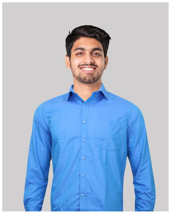 Sky Blue Doted Full Sleeve Formal Shirt  Shirts  Shirt  Printed shirt  mens formal shirts  mens  Men&
