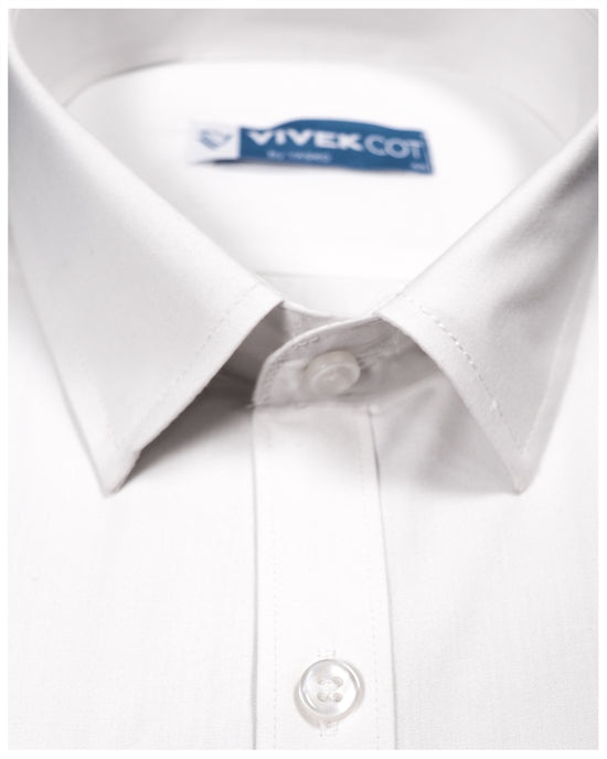White Color Full Sleeve Shirt for Men
