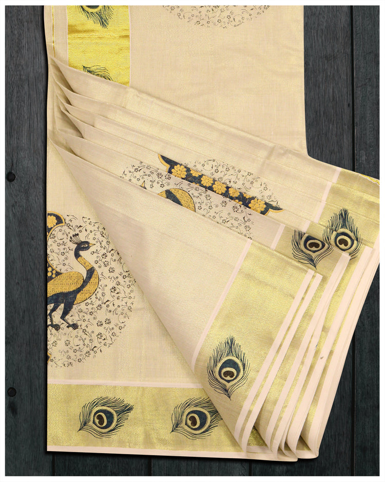 TRADITIONAL SET SAREES  traditional set saree  Set Sarees  set saree online  set saree  online set saree  ONAM SET SAREES  kerala set sarees  Golden Kara With Pink Feather Tissue Fabric Set saree  Cotton Set sarees  Cotton Set Saree
